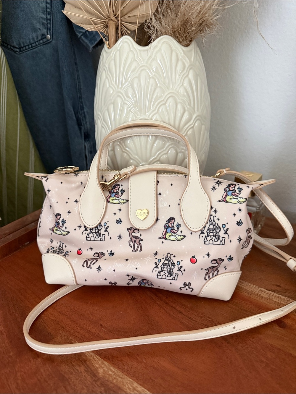 Stoney Clover Lane Disney Snow White Crossbody Bag Pouchette
